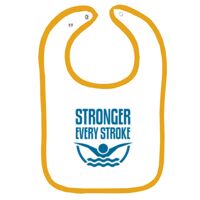 Infant Contrast Trim Terry Bib Thumbnail