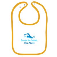 Infant Contrast Trim Terry Bib Thumbnail