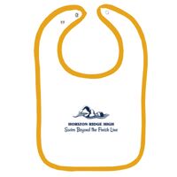 Infant Contrast Trim Terry Bib Thumbnail