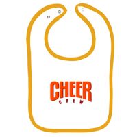 Infant Contrast Trim Terry Bib Thumbnail