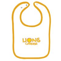 Infant Contrast Trim Terry Bib Thumbnail