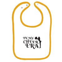 Infant Contrast Trim Terry Bib Thumbnail