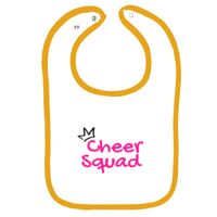 Infant Contrast Trim Terry Bib Thumbnail