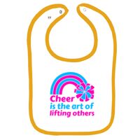 Infant Contrast Trim Terry Bib Thumbnail