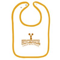 Infant Contrast Trim Terry Bib Thumbnail