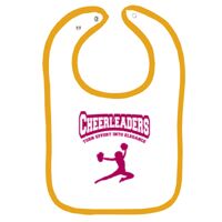 Infant Contrast Trim Terry Bib Thumbnail