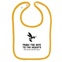 Infant Contrast Trim Terry Bib Thumbnail