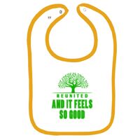 Infant Contrast Trim Terry Bib Thumbnail