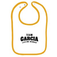 Infant Contrast Trim Terry Bib Thumbnail