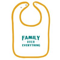 Infant Contrast Trim Terry Bib Thumbnail