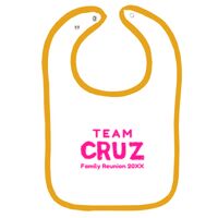 Infant Contrast Trim Terry Bib Thumbnail