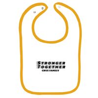 Infant Contrast Trim Terry Bib Thumbnail