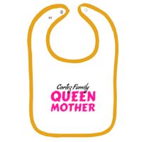 Infant Contrast Trim Terry Bib Thumbnail