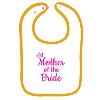 Infant Contrast Trim Terry Bib Thumbnail