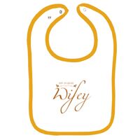 Infant Contrast Trim Terry Bib Thumbnail