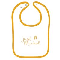 Infant Contrast Trim Terry Bib Thumbnail