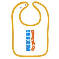 Infant Contrast Trim Terry Bib Thumbnail