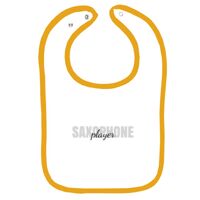 Infant Contrast Trim Terry Bib Thumbnail