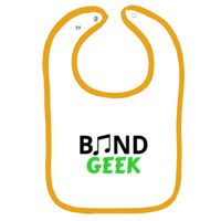 Infant Contrast Trim Terry Bib Thumbnail