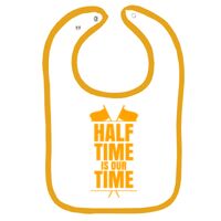 Infant Contrast Trim Terry Bib Thumbnail