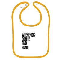 Infant Contrast Trim Terry Bib Thumbnail