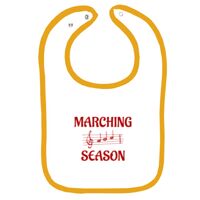 Infant Contrast Trim Terry Bib Thumbnail