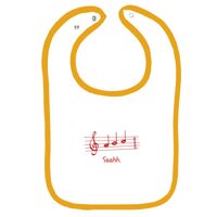 Infant Contrast Trim Terry Bib Thumbnail