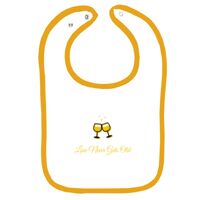 Infant Contrast Trim Terry Bib Thumbnail