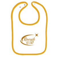 Infant Contrast Trim Terry Bib Thumbnail