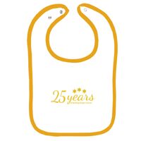 Infant Contrast Trim Terry Bib Thumbnail