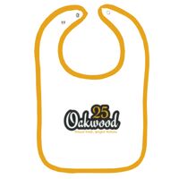 Infant Contrast Trim Terry Bib Thumbnail