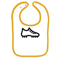 Infant Contrast Trim Terry Bib Thumbnail