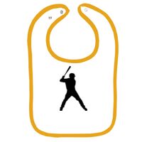 Infant Contrast Trim Terry Bib Thumbnail