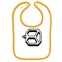 Infant Contrast Trim Terry Bib Thumbnail