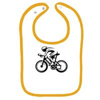 Infant Contrast Trim Terry Bib Thumbnail