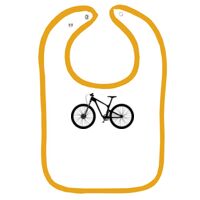 Infant Contrast Trim Terry Bib Thumbnail