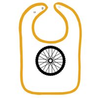 Infant Contrast Trim Terry Bib Thumbnail