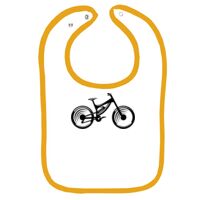 Infant Contrast Trim Terry Bib Thumbnail