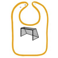 Infant Contrast Trim Terry Bib Thumbnail