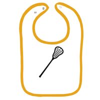 Infant Contrast Trim Terry Bib Thumbnail