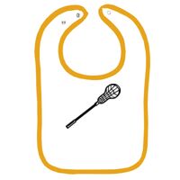 Infant Contrast Trim Terry Bib Thumbnail