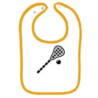 Infant Contrast Trim Terry Bib Thumbnail