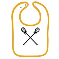 Infant Contrast Trim Terry Bib Thumbnail