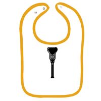 Infant Contrast Trim Terry Bib Thumbnail