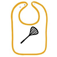 Infant Contrast Trim Terry Bib Thumbnail