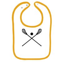 Infant Contrast Trim Terry Bib Thumbnail