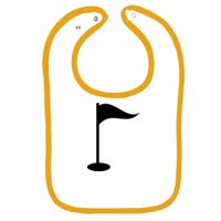 Infant Contrast Trim Terry Bib Thumbnail