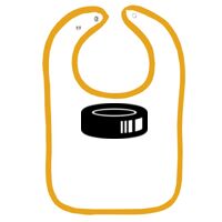 Infant Contrast Trim Terry Bib Thumbnail