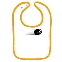 Infant Contrast Trim Terry Bib Thumbnail