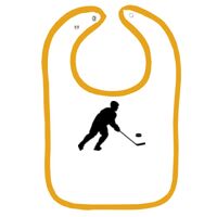 Infant Contrast Trim Terry Bib Thumbnail